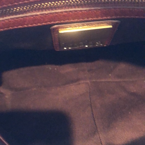 KOOBA BAG IN GLOSSY MAHOGANY LEATHER - Picture 3 of 10